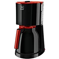 Melitta Enjoy Therm Cafetera de Filtro con Jarra Isotérmica- Negro-Rojo